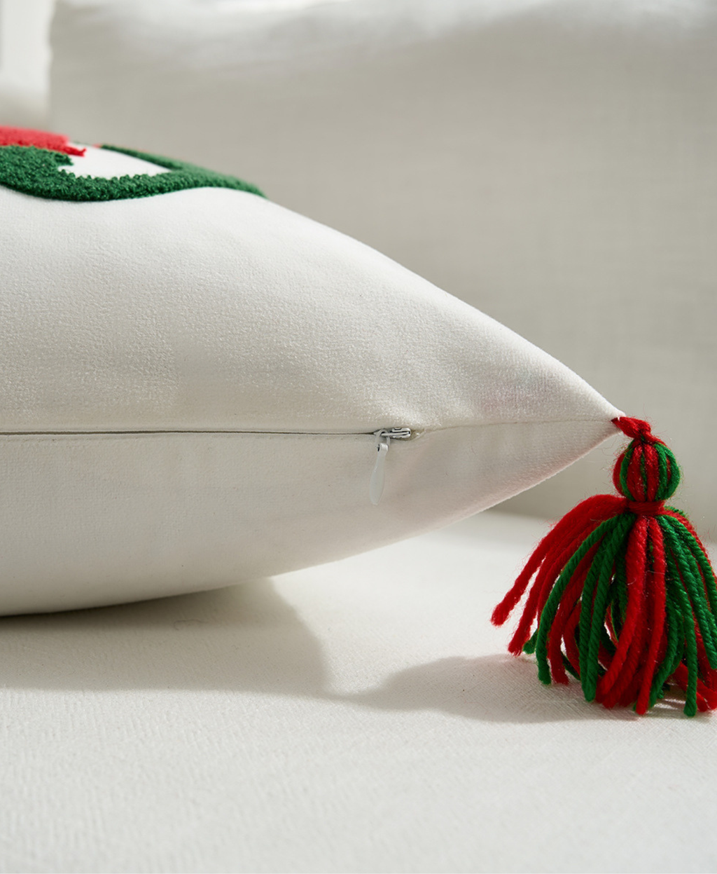 Festive Christmas Pillow Cover