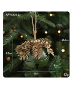 Classic Pine Bell Ornament