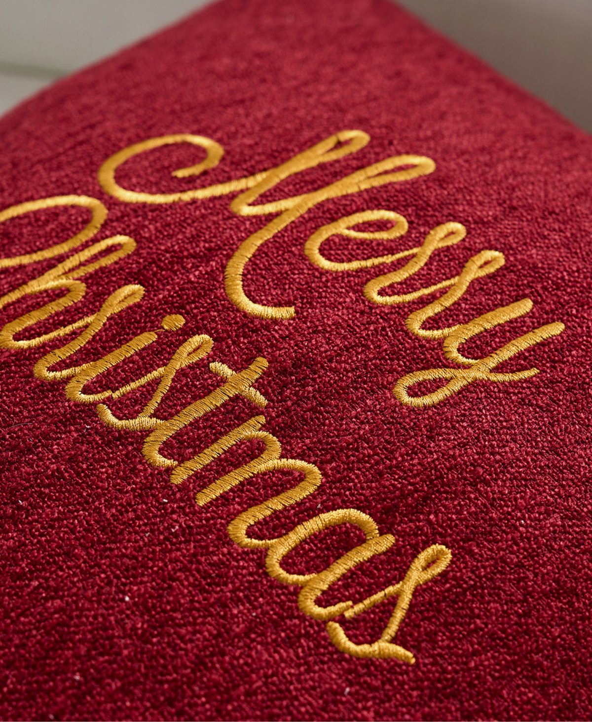 Festive Christmas Pillow Cover