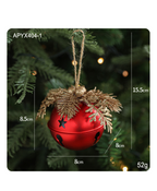 Classic Pine Bell Ornament