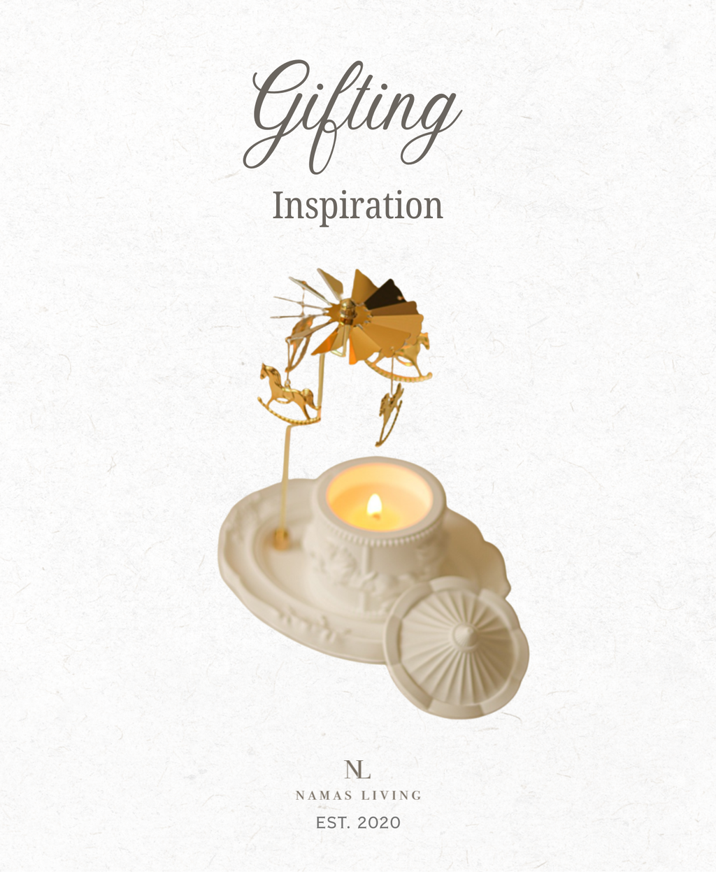 GIFTING INSPIRATION - Carousel Bliss Aromatherapy Candle