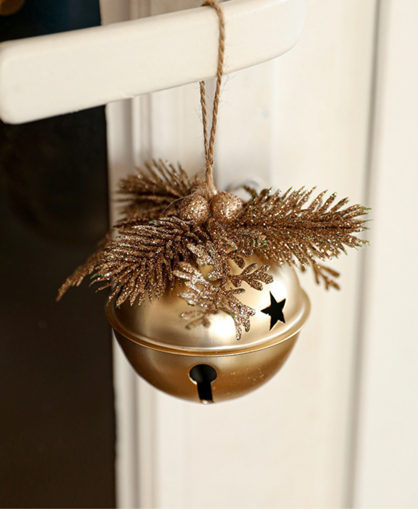 Classic Pine Bell Ornament