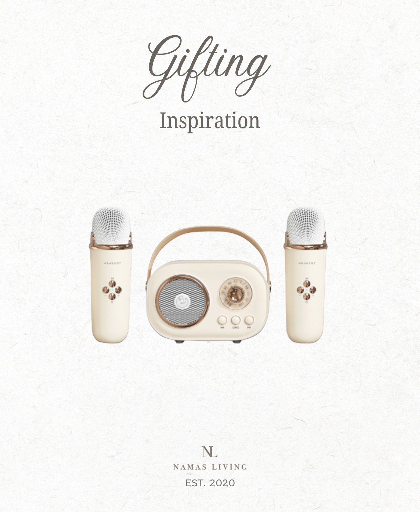 GIFTING INSPIRATION - Mini Portable Karaoke Speaker