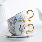 Zi Xuan Mugs & Saucers Set