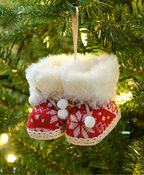 Mini Holiday Boots Ornament
