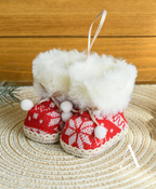 Mini Holiday Boots Ornament