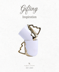 GIFTING INSPIRATION - White and Gold Holiday Mug