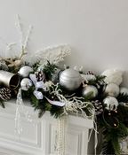 Luminous White Pearl Christmas Garland