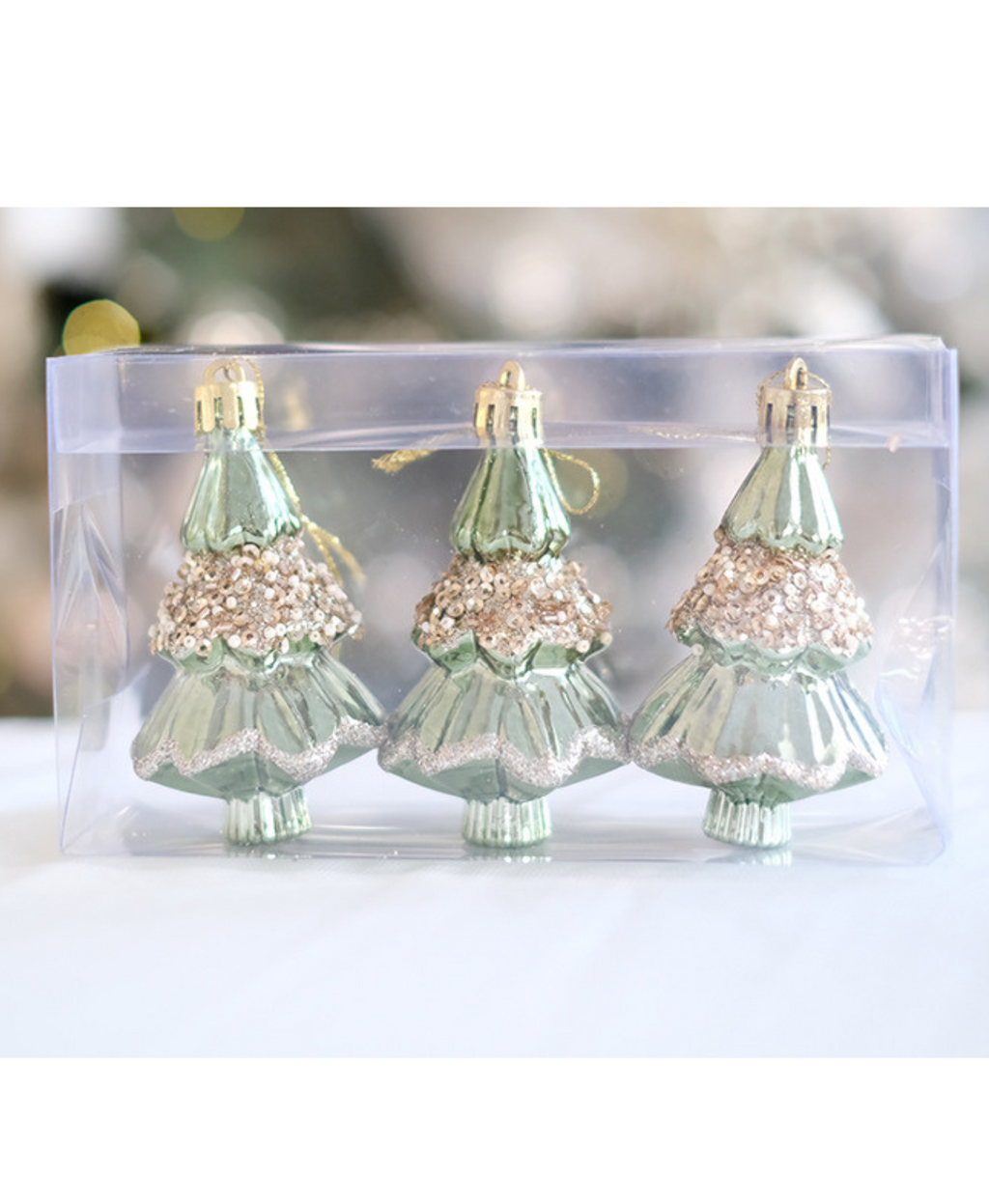 Champagne Mint Charm Set