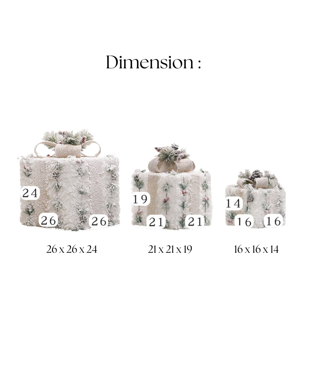 Magical Christmas Tree Gift Box Decoration