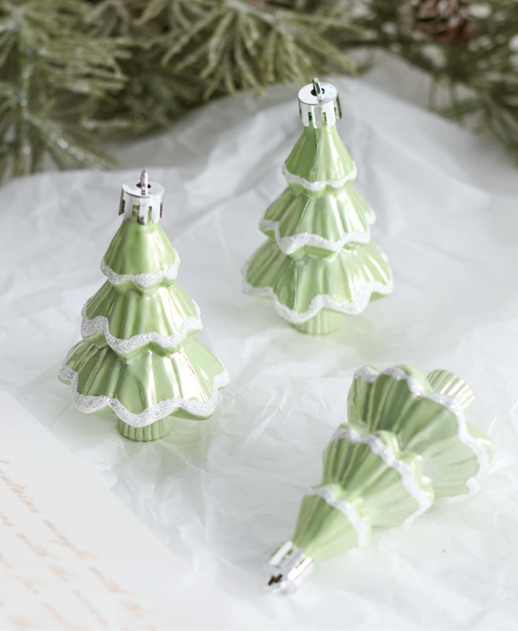 Champagne Mint Charm Set