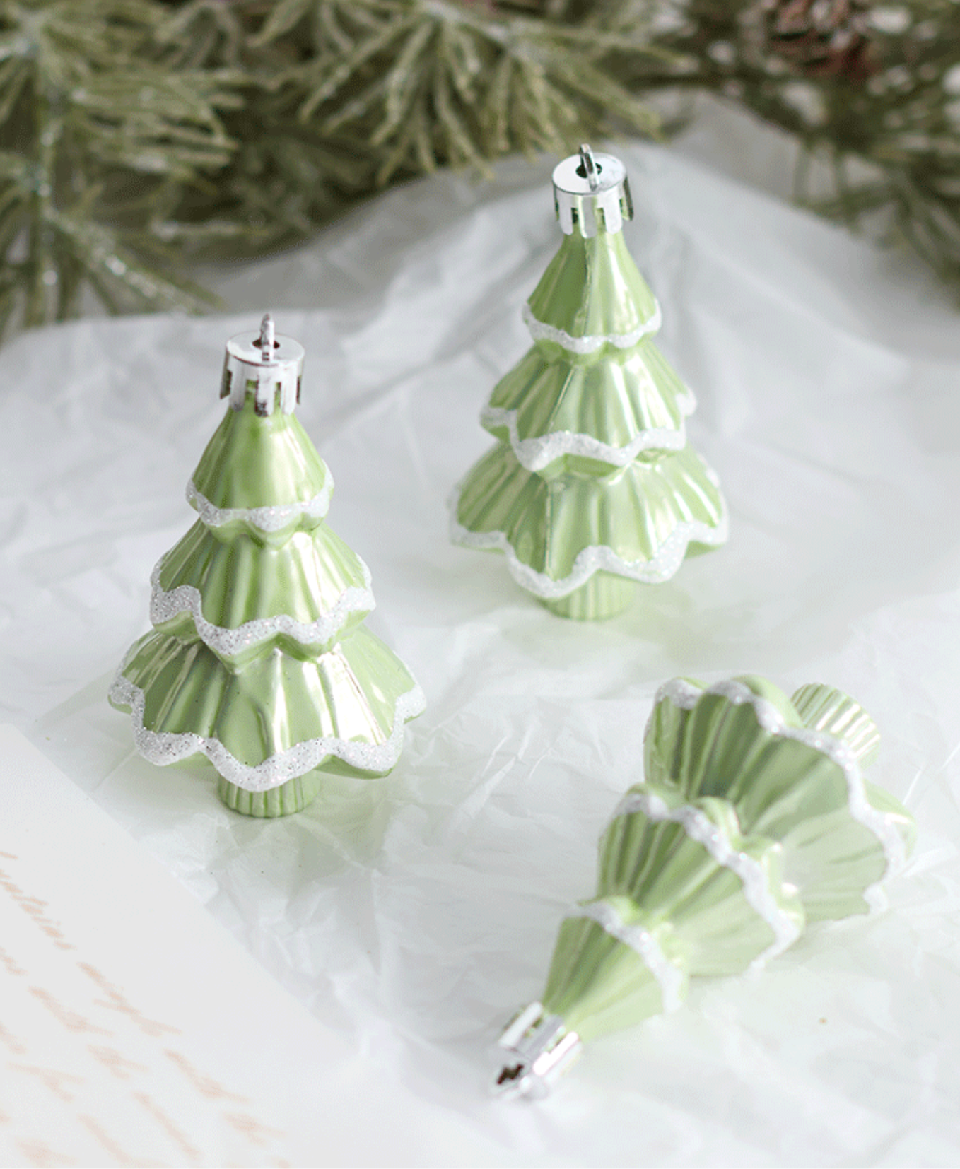 Champagne Mint Charm Set