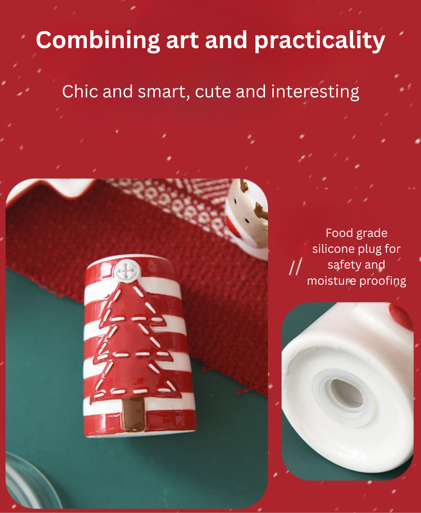Reindeer Pines Salt & Pepper Set