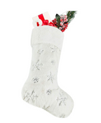 Snowflake Christmas Stocking