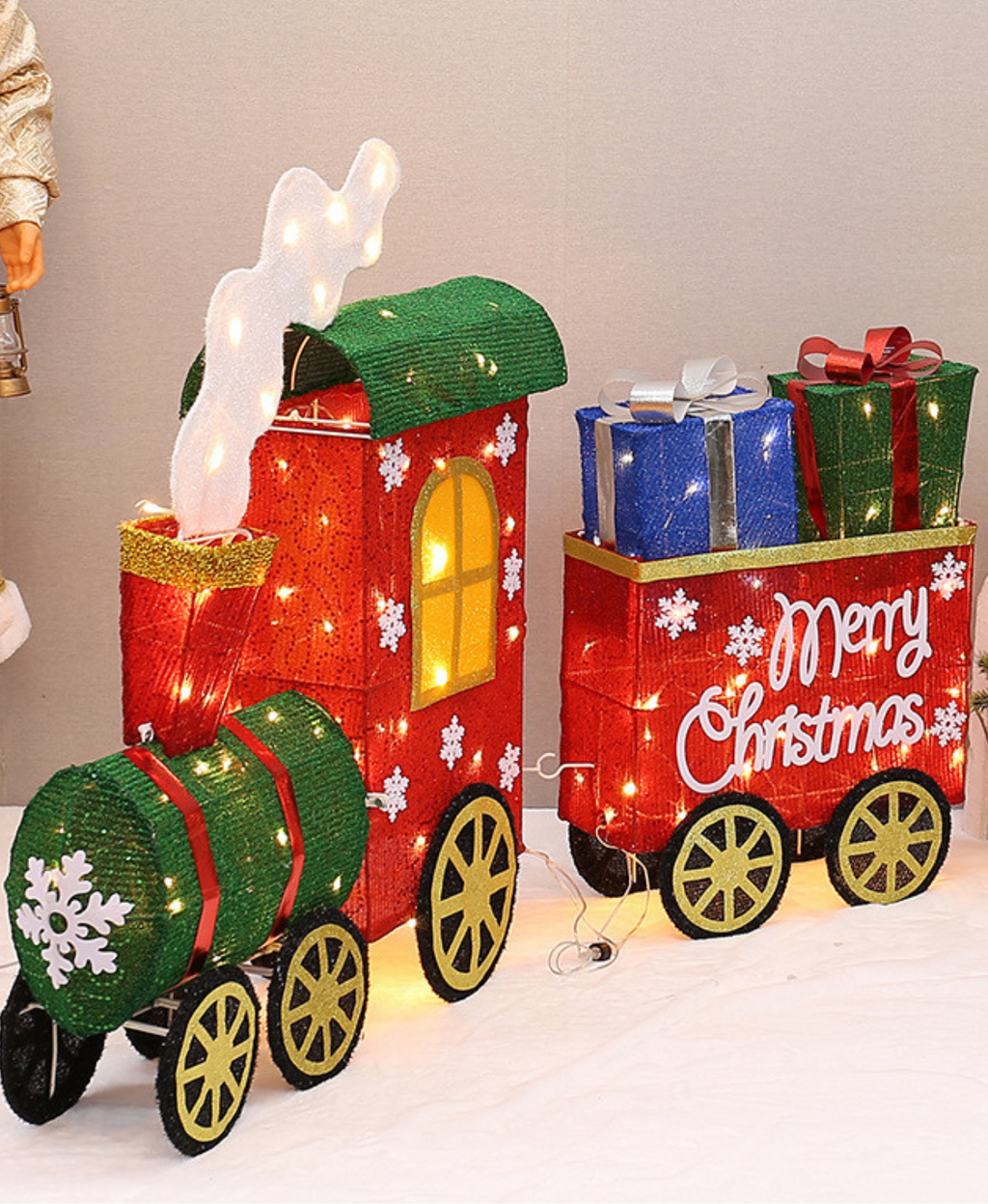 Holiday Express LED Gift Train