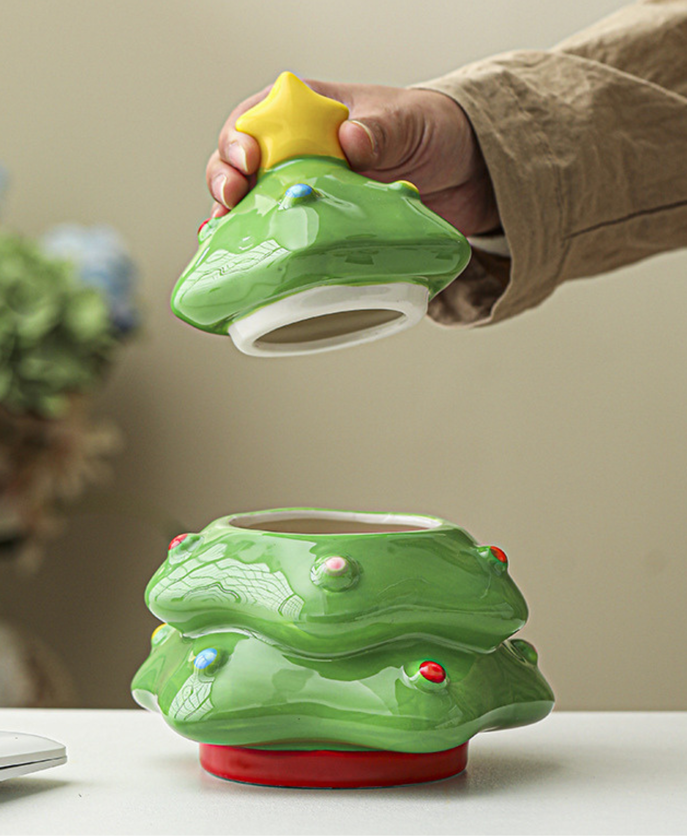 Christmas Cutie Ceramic Storage