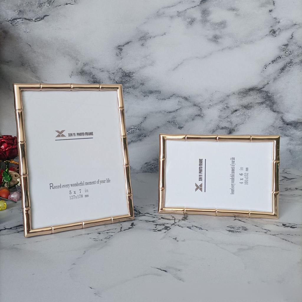 GIFTING INSPIRATION - Gold Bamboo Picture Frame