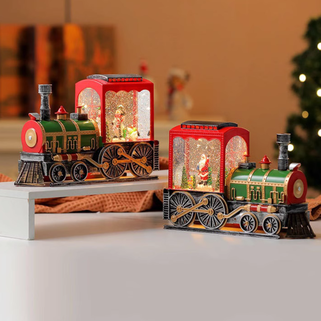 Christmas Train Light and Music Box