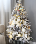 Winter Grey Christmas Tree