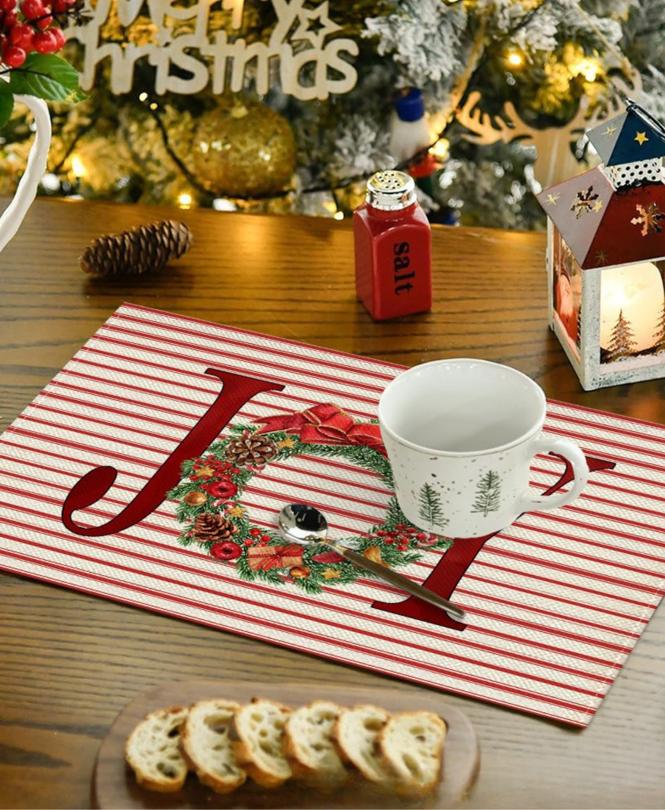 Christmas Dining Placemats Set