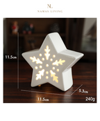 Christmas Decoration Ceramic Miniature House