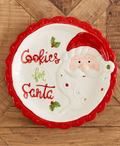 Santa Breakfast & Dessert Plate