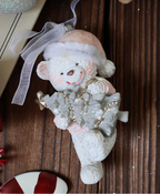 Cutie Bear Christmas Ornament