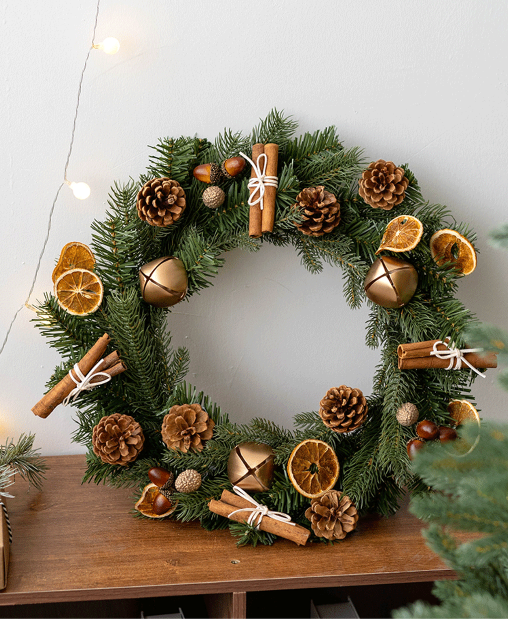 Nature’s Charm Holiday Wreath