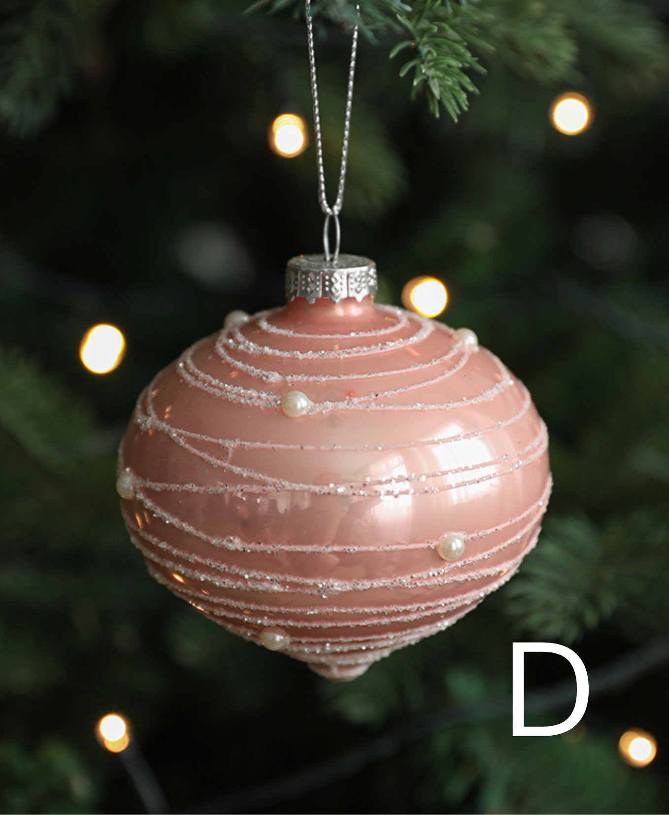 Artistic Glass Ball Christmas Ornament