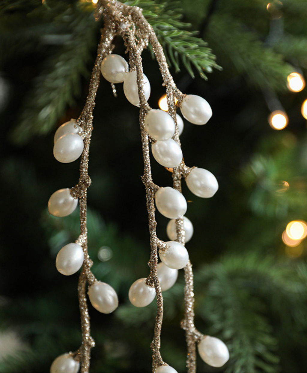 Rustic Wheat & Willow Christmas Ornament