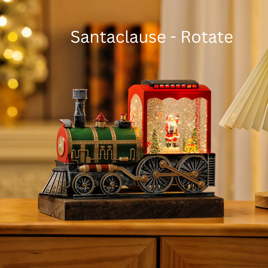 Christmas Train Light and Music Box