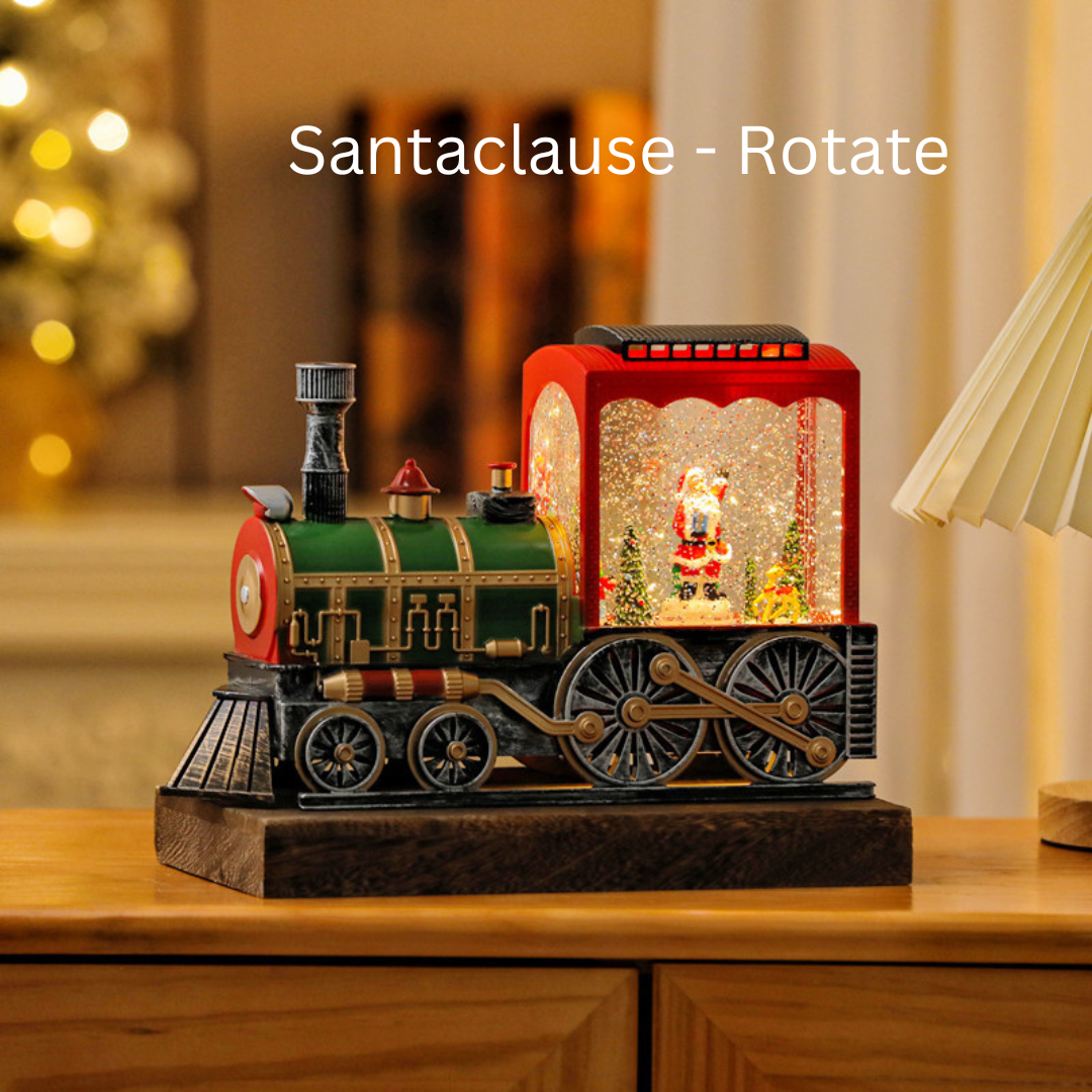 Christmas Train Light and Music Box