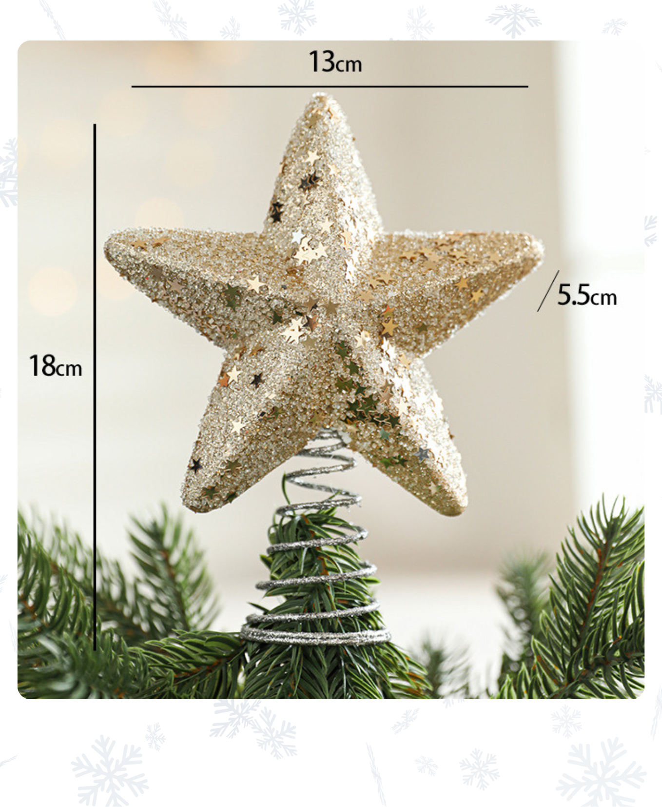 Bright Star Tree Topper