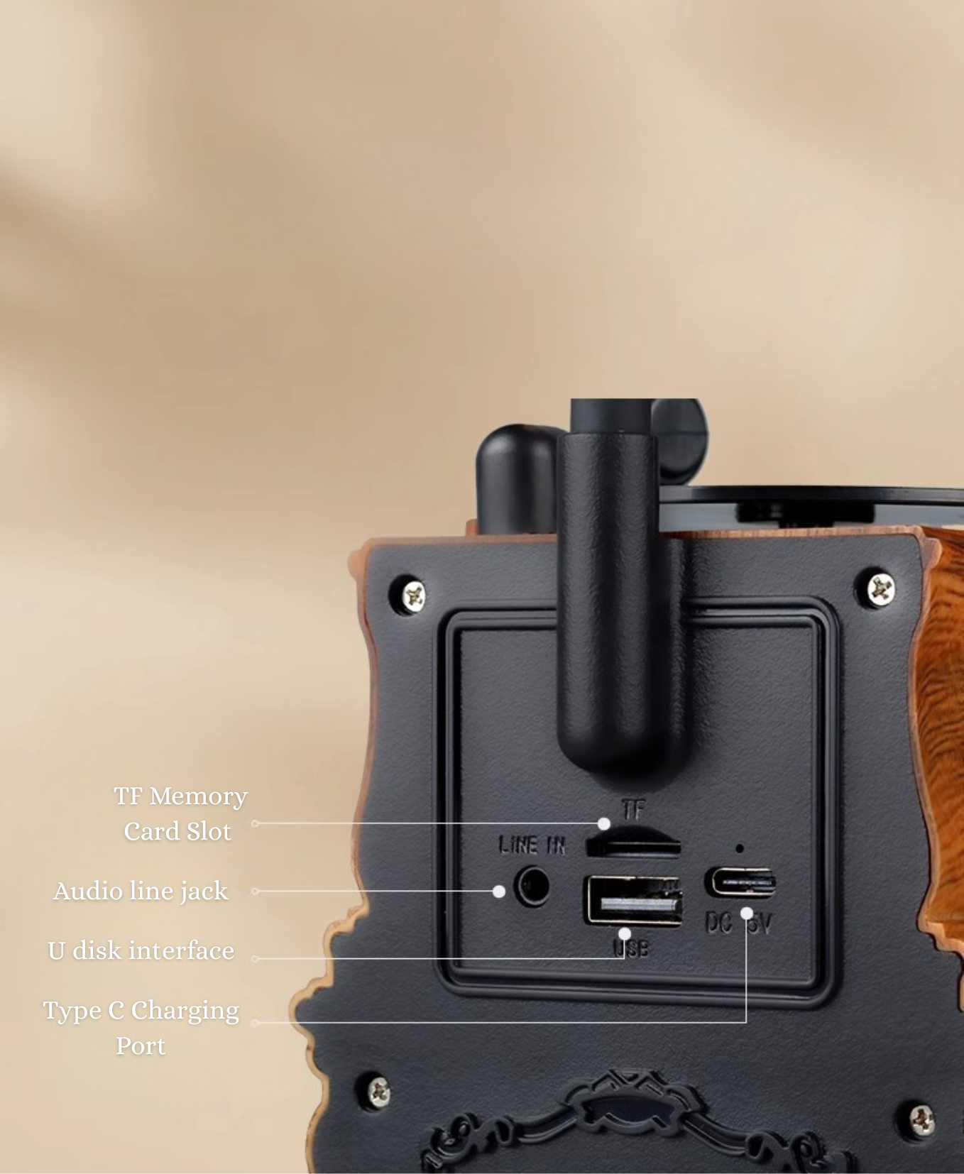GIFTING INSPIRATION - Vintage Gramophone Bluetooth Speaker