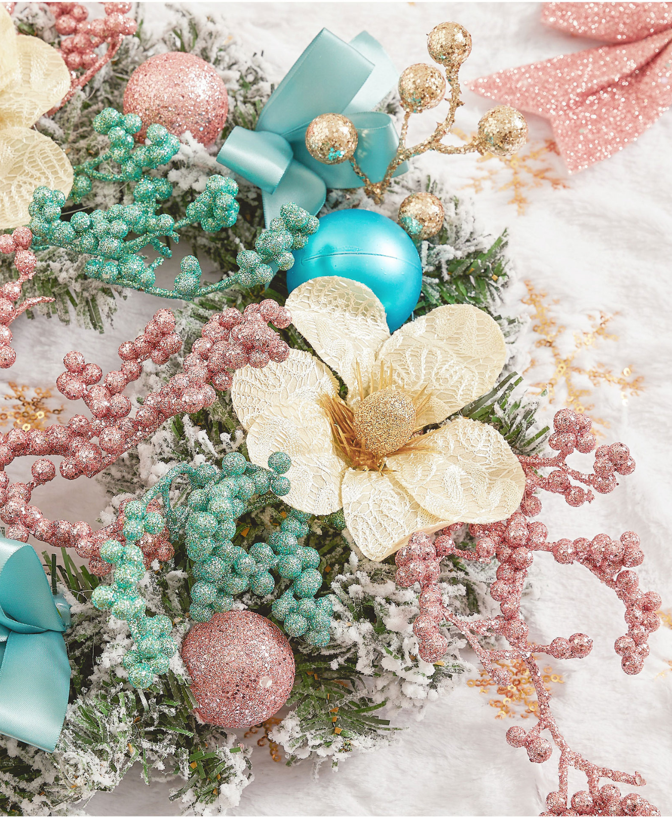 Jewel Bloom Wreath