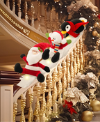 Santa & Friends Slide Decoration Set