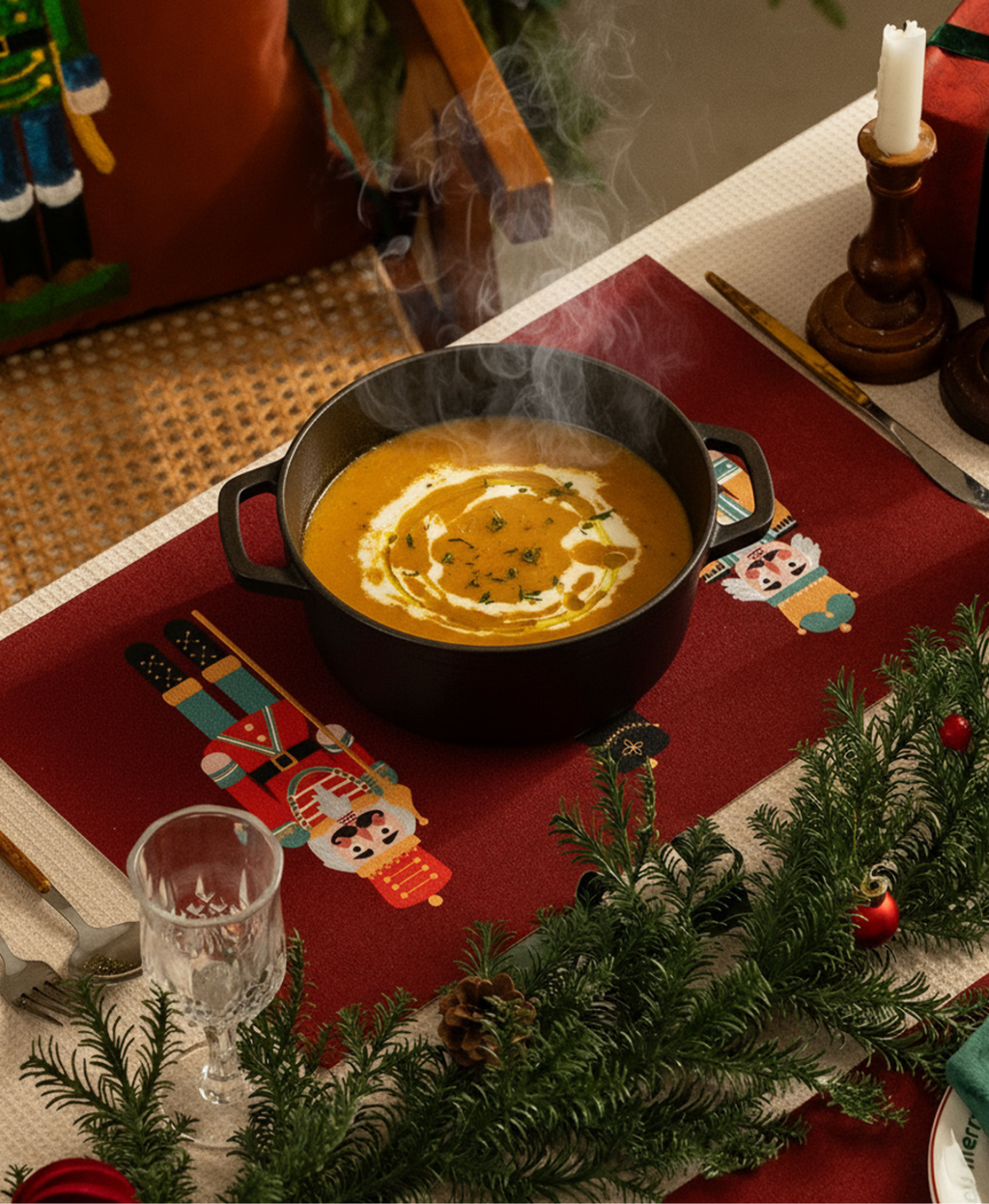 Holiday Nutcracker Placemat