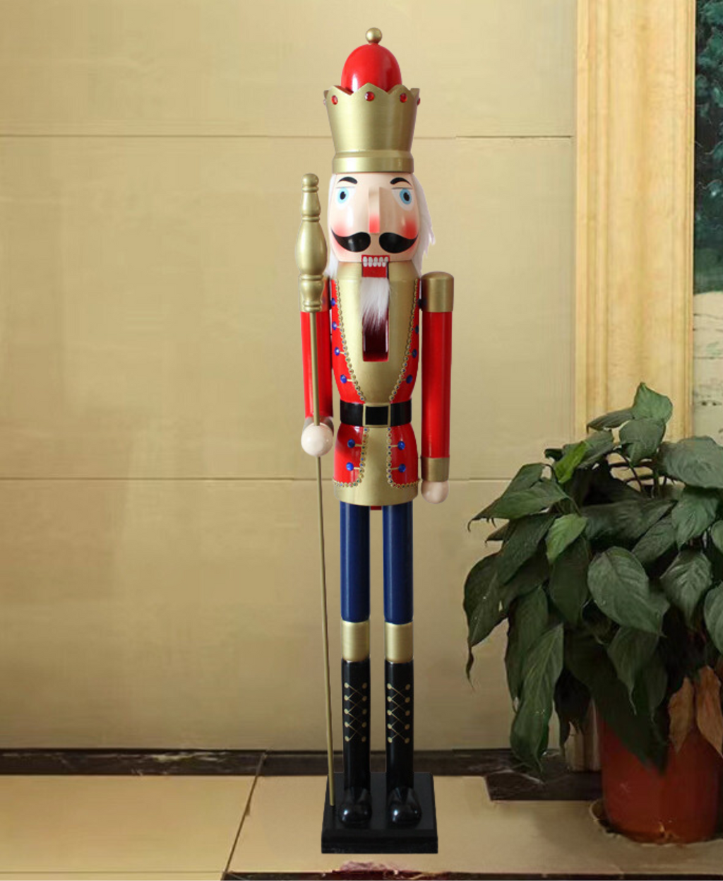 Giant 150cm Holiday Nutcracker Ornament