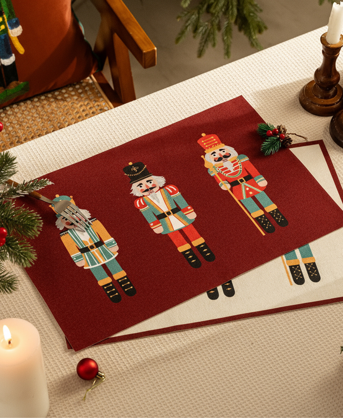 Holiday Nutcracker Placemat