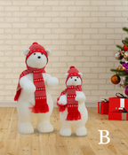 Polar Bear Christmas Ornament