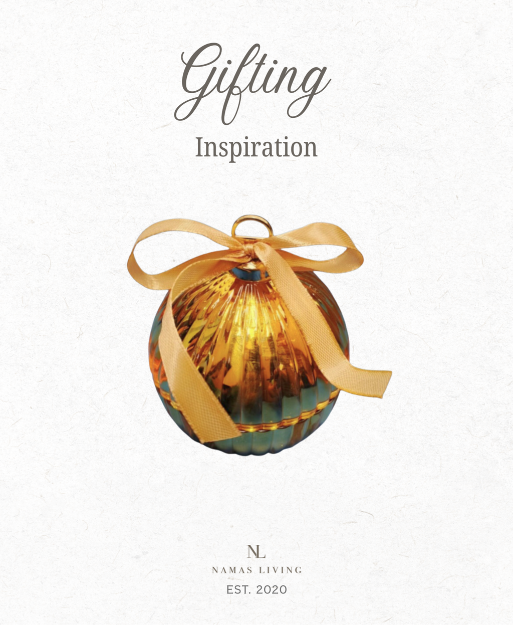 GIFTING INSPIRATION - Lumine Ball Scented Candle