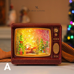 Holiday Light and Music Box - Vintage TV