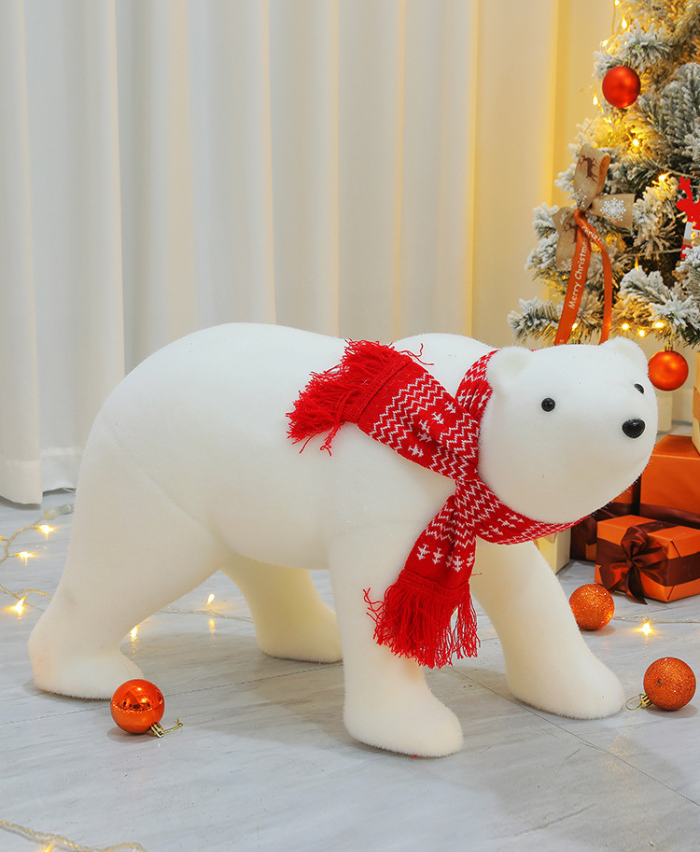 Polar Bear Christmas Ornament