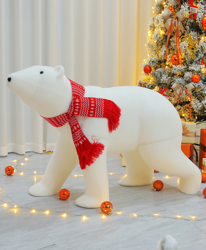 Polar Bear Christmas Ornament