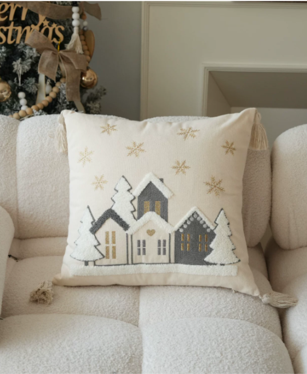 Willow House Pillow Cover