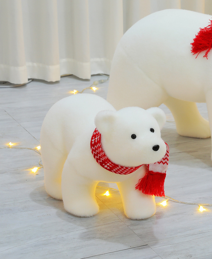 Polar Bear Christmas Ornament
