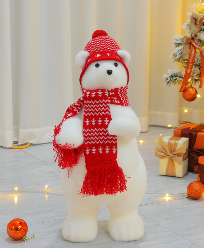 Polar Bear Christmas Ornament