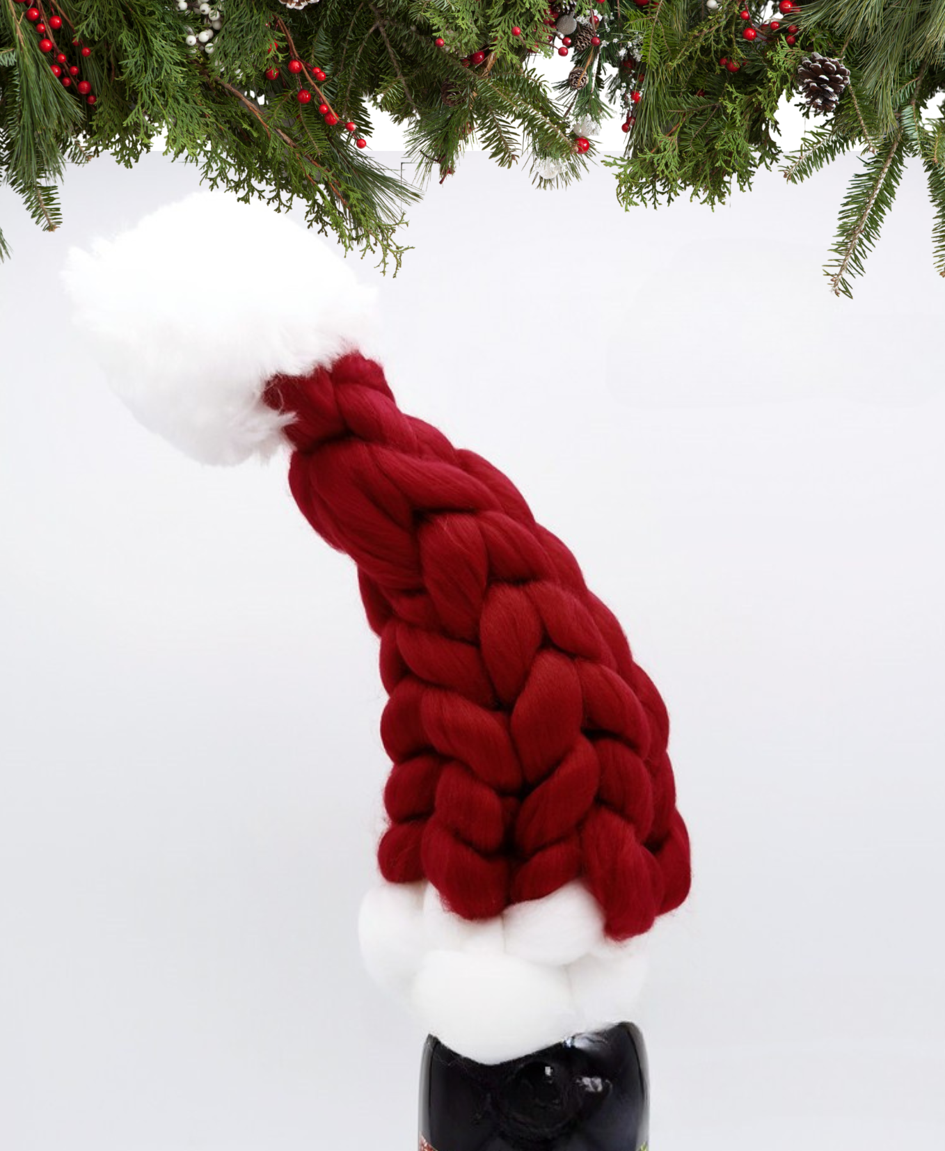 Nordic Knit Holiday Hat