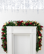 Classic Velvet Christmas Garland