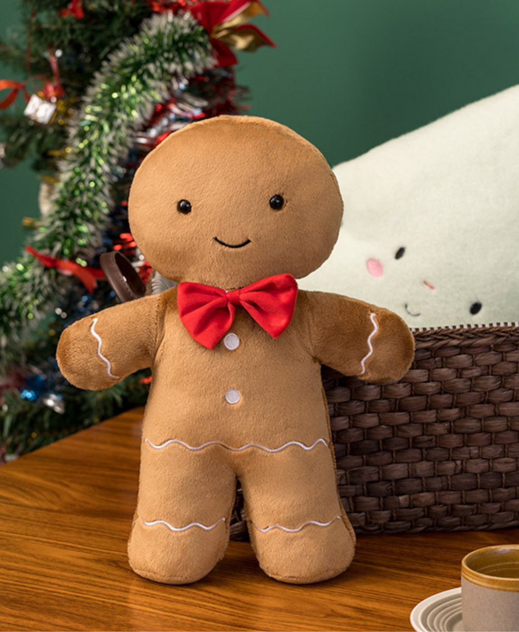 Gingerbread Joy Snuggle Doll